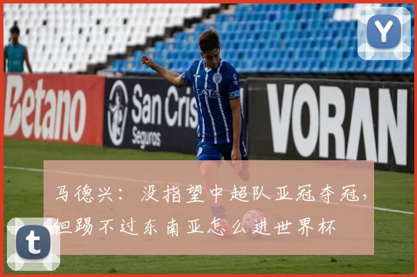 马德兴：没指望中超队亚冠夺冠，但踢不过东南亚怎么进世界杯