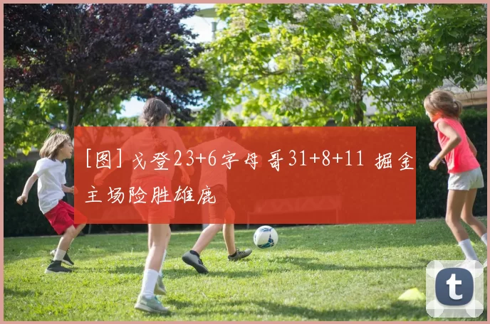 [图]戈登23+6字母哥31+8+11 掘金主场险胜雄鹿